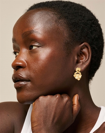 Enamel Copenhagen - Windy Small Øreringe - Guldfarvet